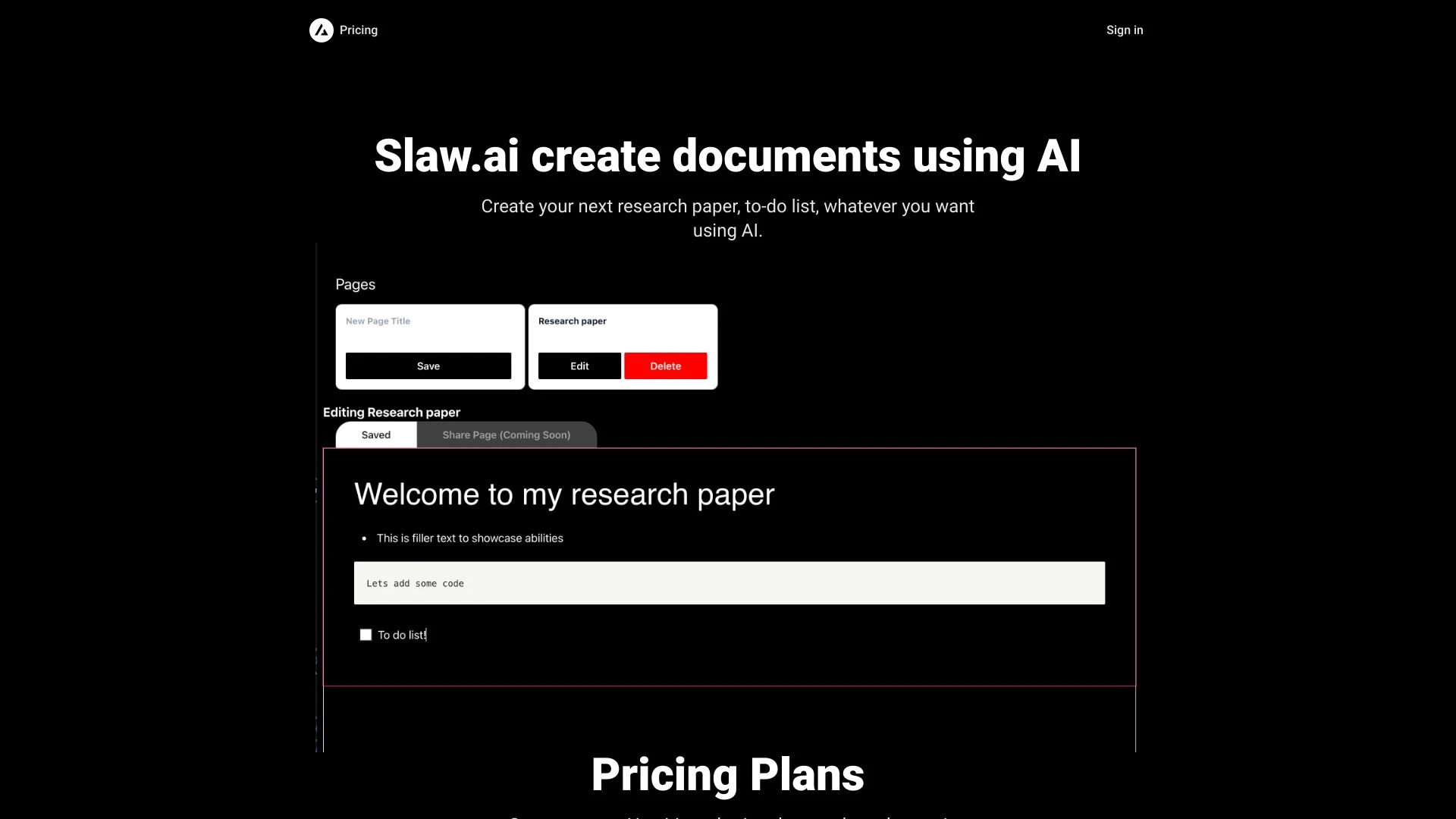 Slaw.ai - AI Tool Ocean