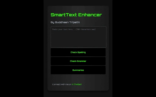 SmartText Enhancer - Chrome Extension - AI Tool Ocean