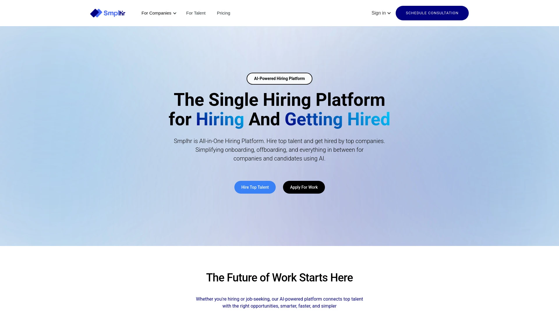 Smplhr - AI Tool Ocean