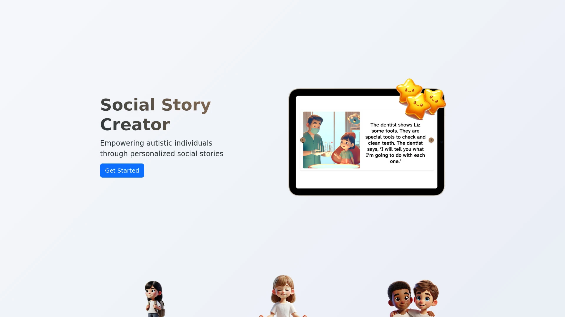 Social Story Creator - AI Tool Ocean