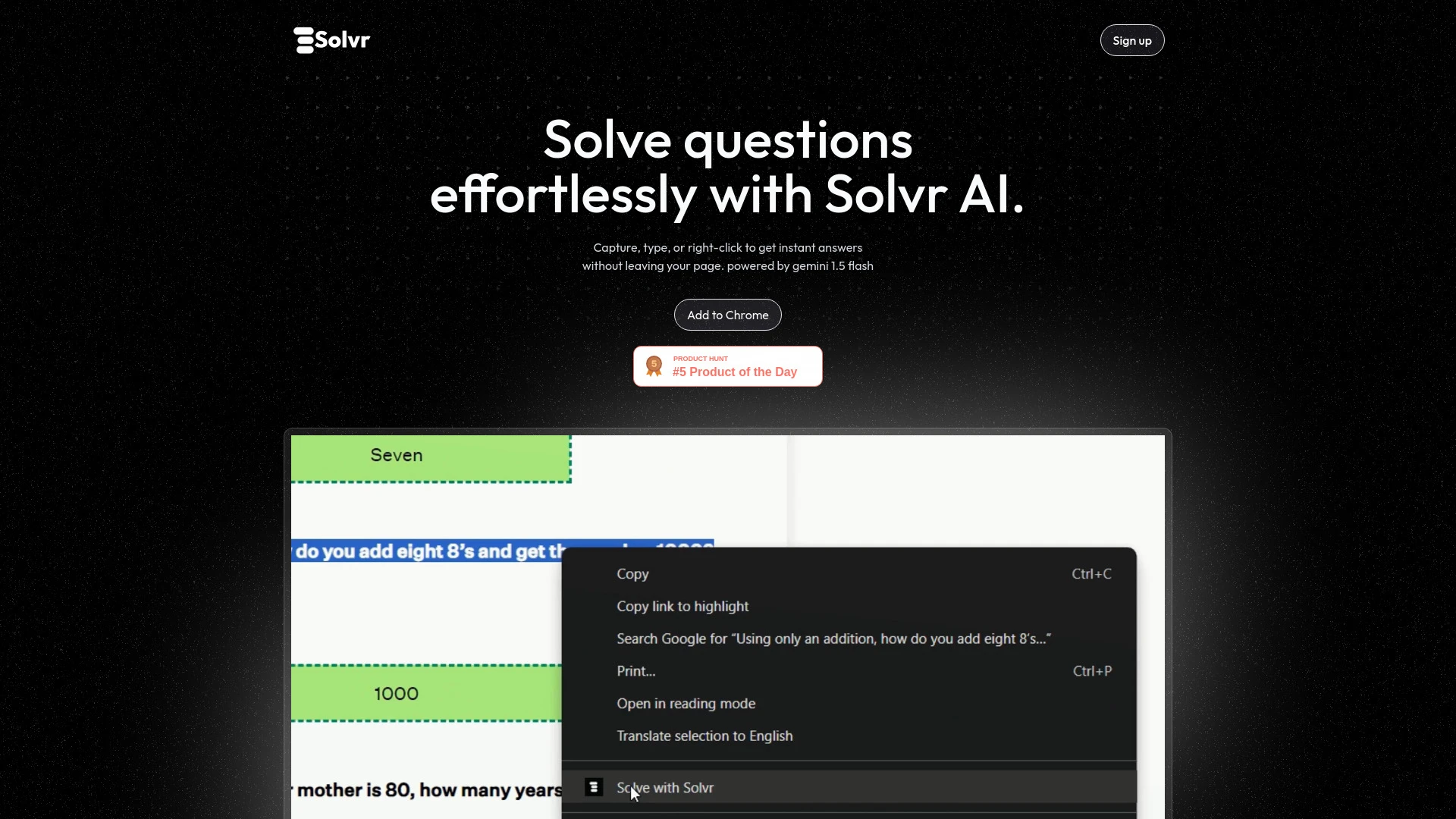 Solvr - AI Tool Ocean