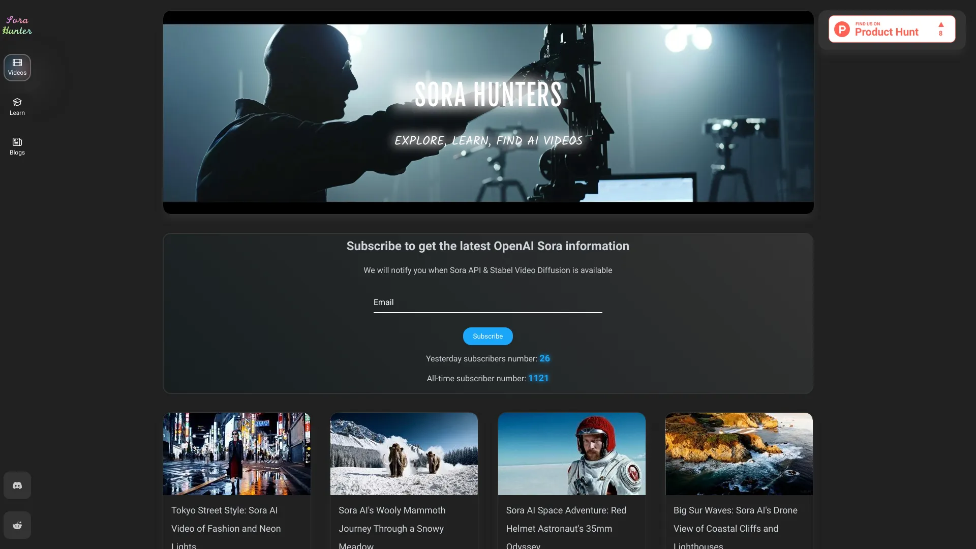 Sora hunters - AI Tool Ocean