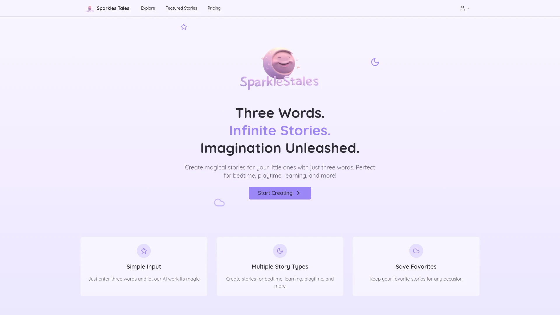 SparklesTales - AI Tool Ocean