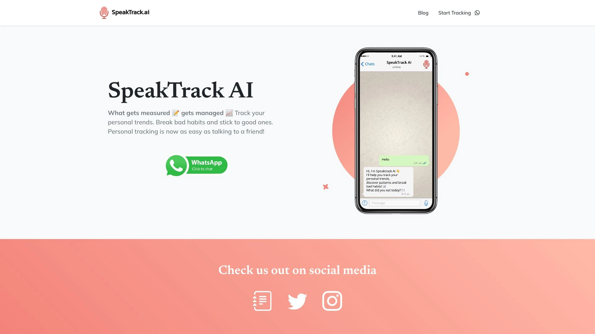 SpeakTrackAI - AI Tool Ocean