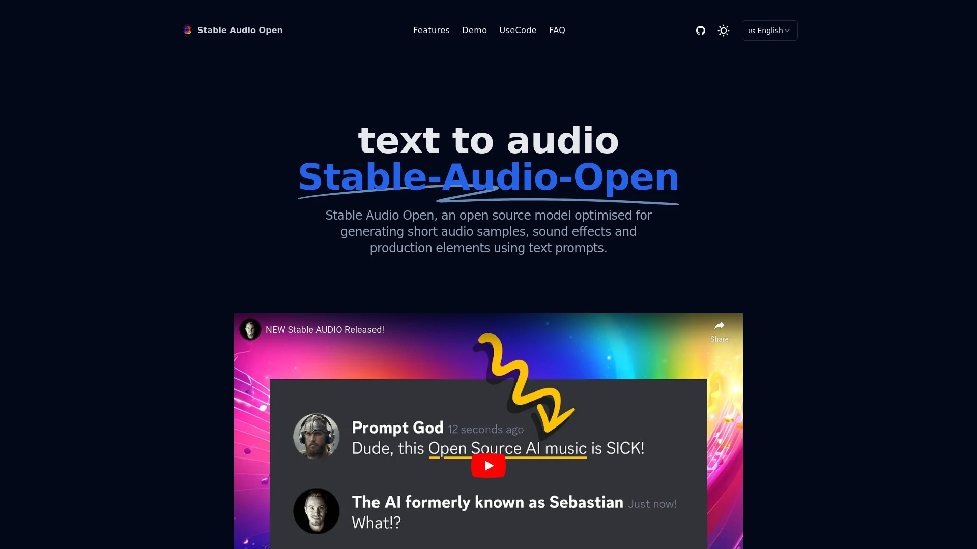 Stable Audio Open - AI Tool Ocean
