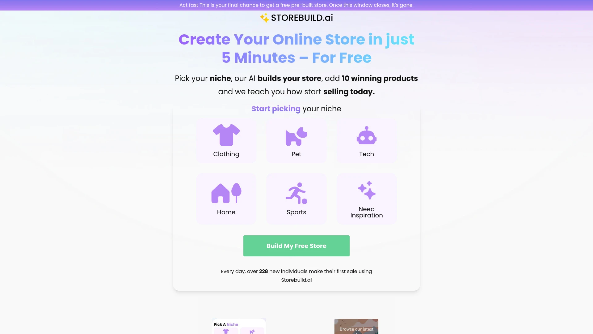 StoreBuild.ai - AI Tool Ocean
