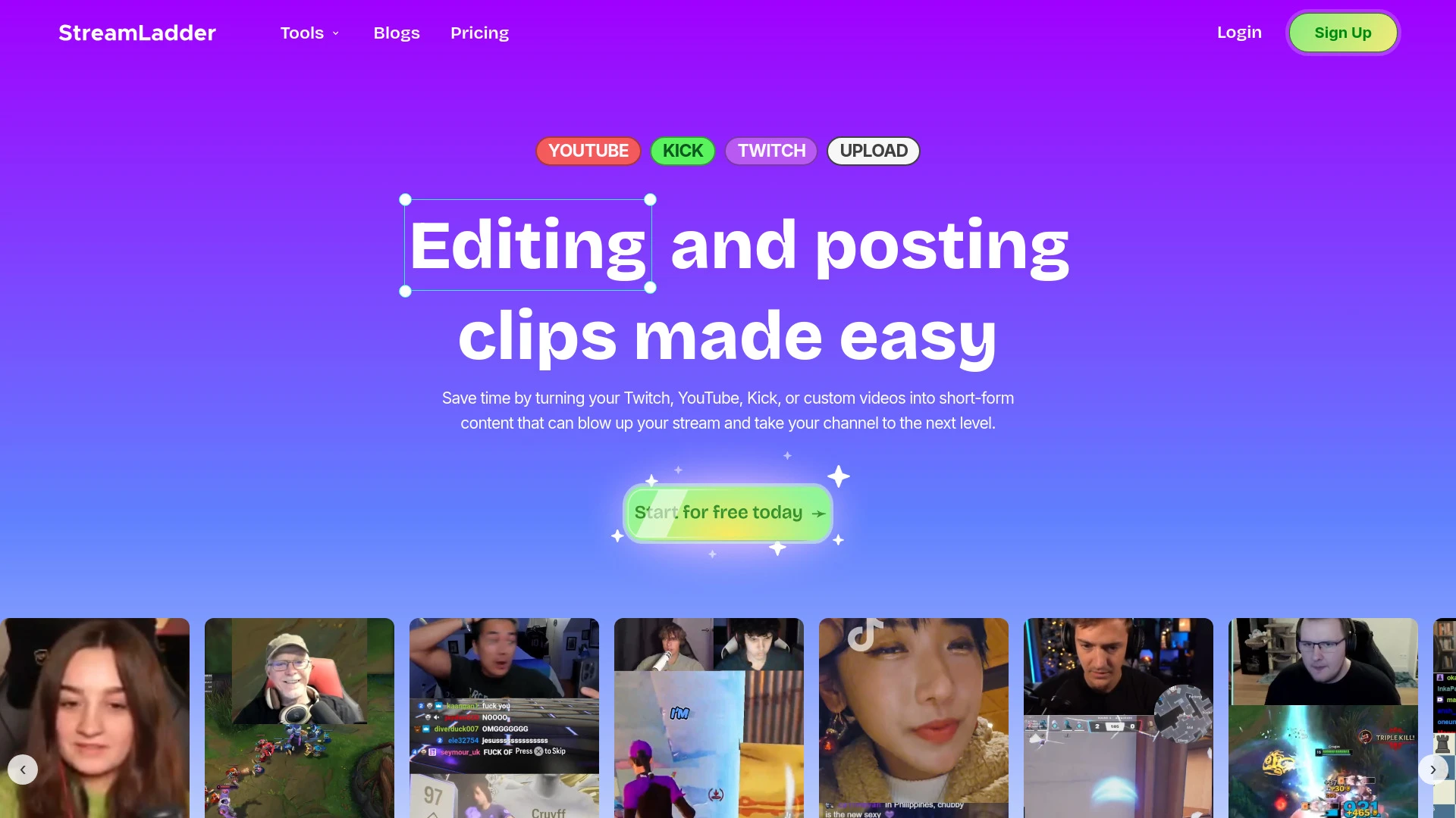 StreamLadder - AI Tool Ocean