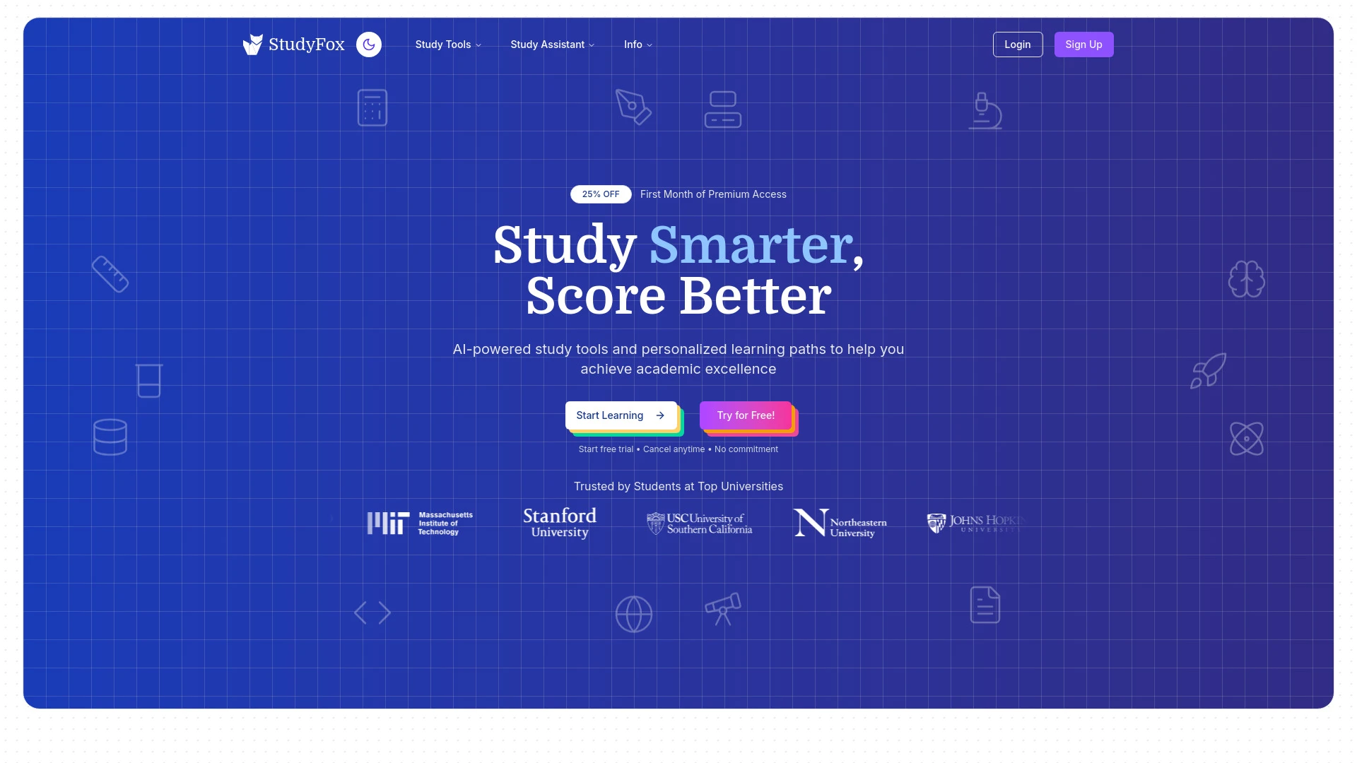 StudyFox - AI Tool Ocean