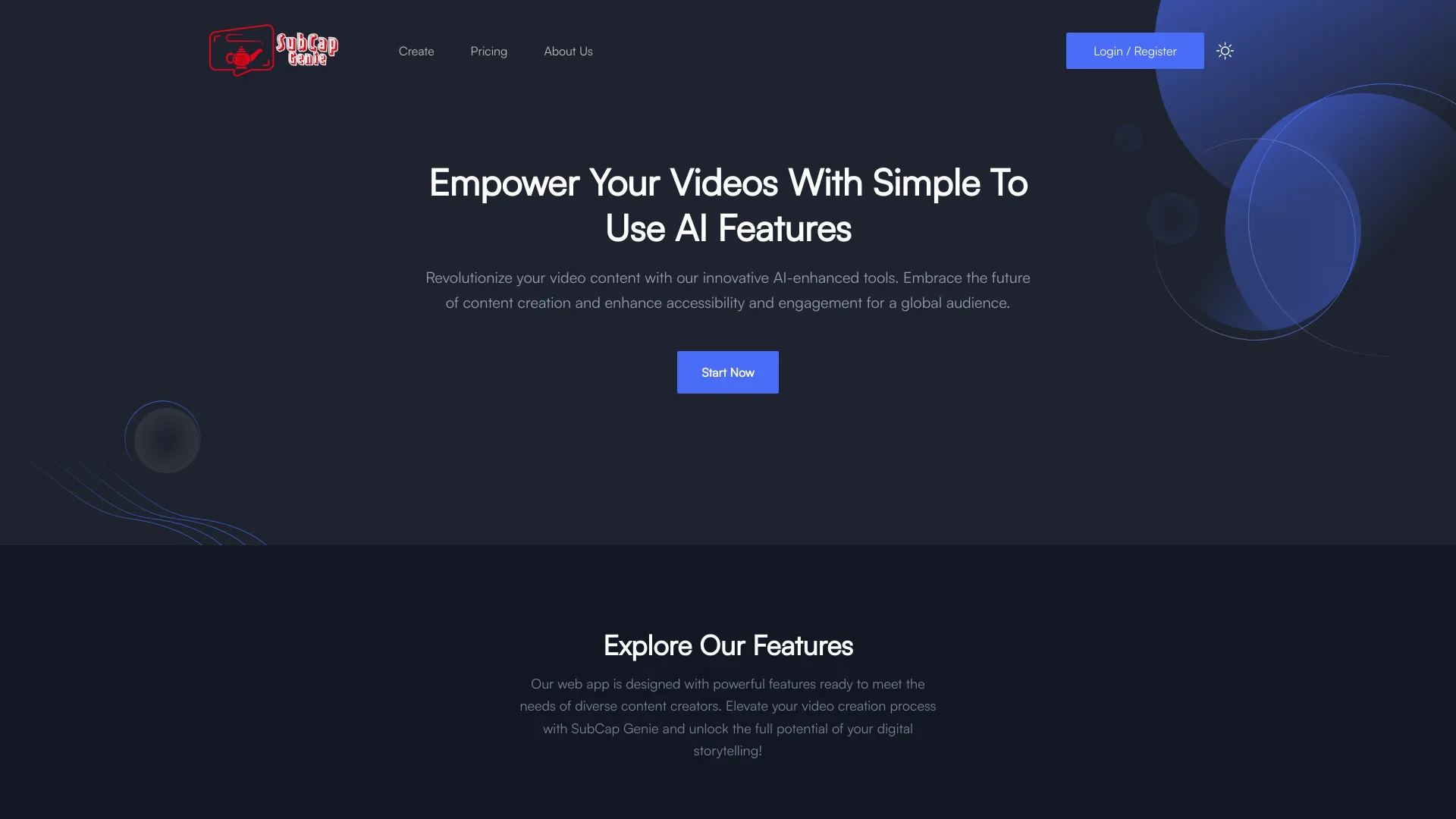 SubCap Genie - AI Tool Ocean