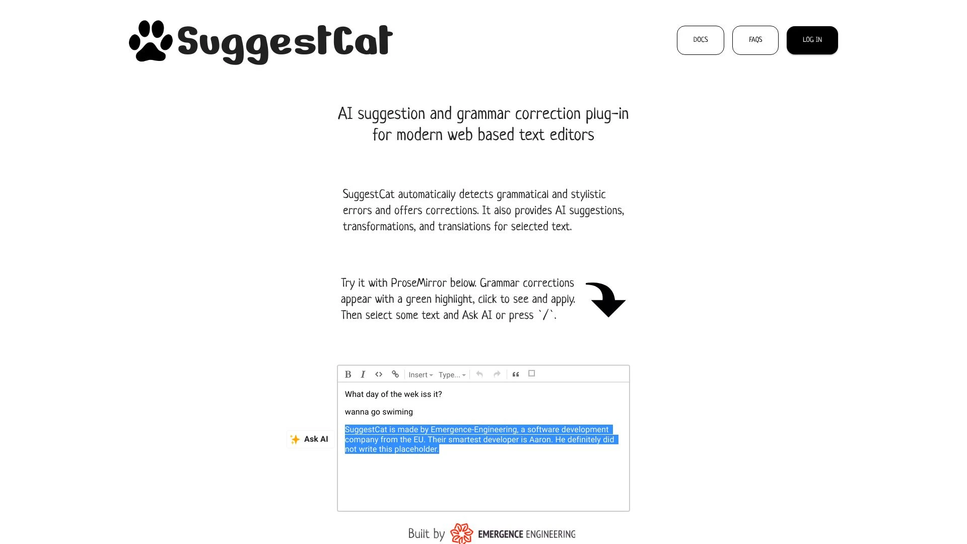 SuggestCat - AI Tool Ocean