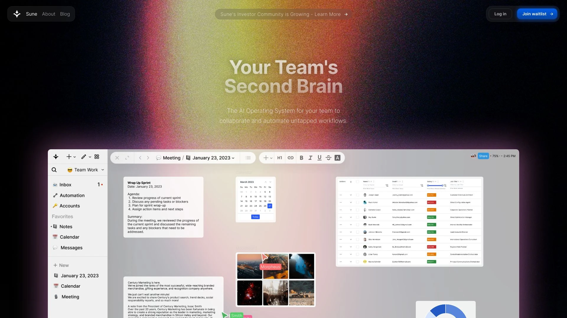 Sune AI - AI Tool Ocean