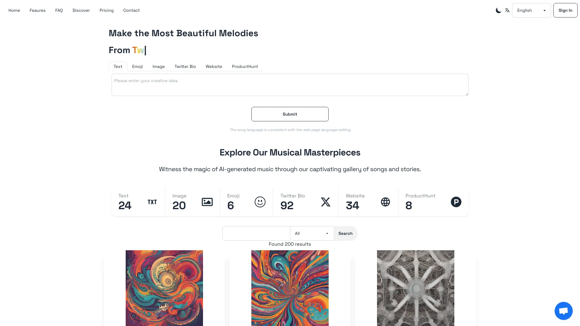 Sunoify - AI Tool Ocean
