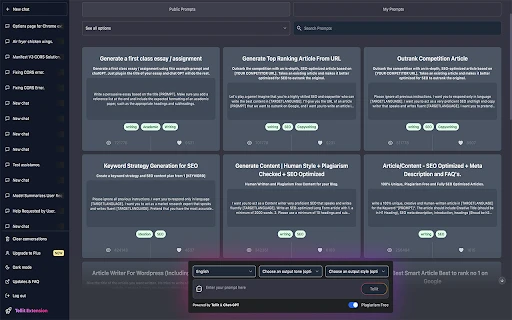 Supercharge ChatGPT - Chrome Extension - AI Tool Ocean