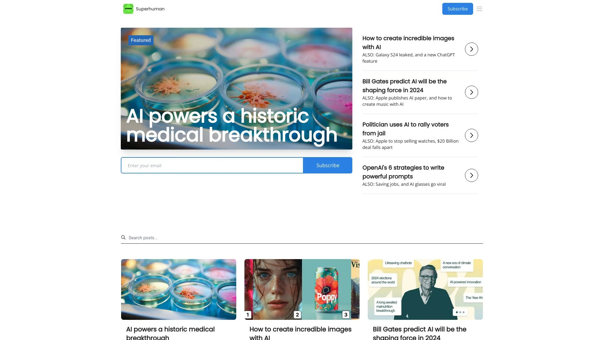 Superhuman AI - AI Tool Ocean