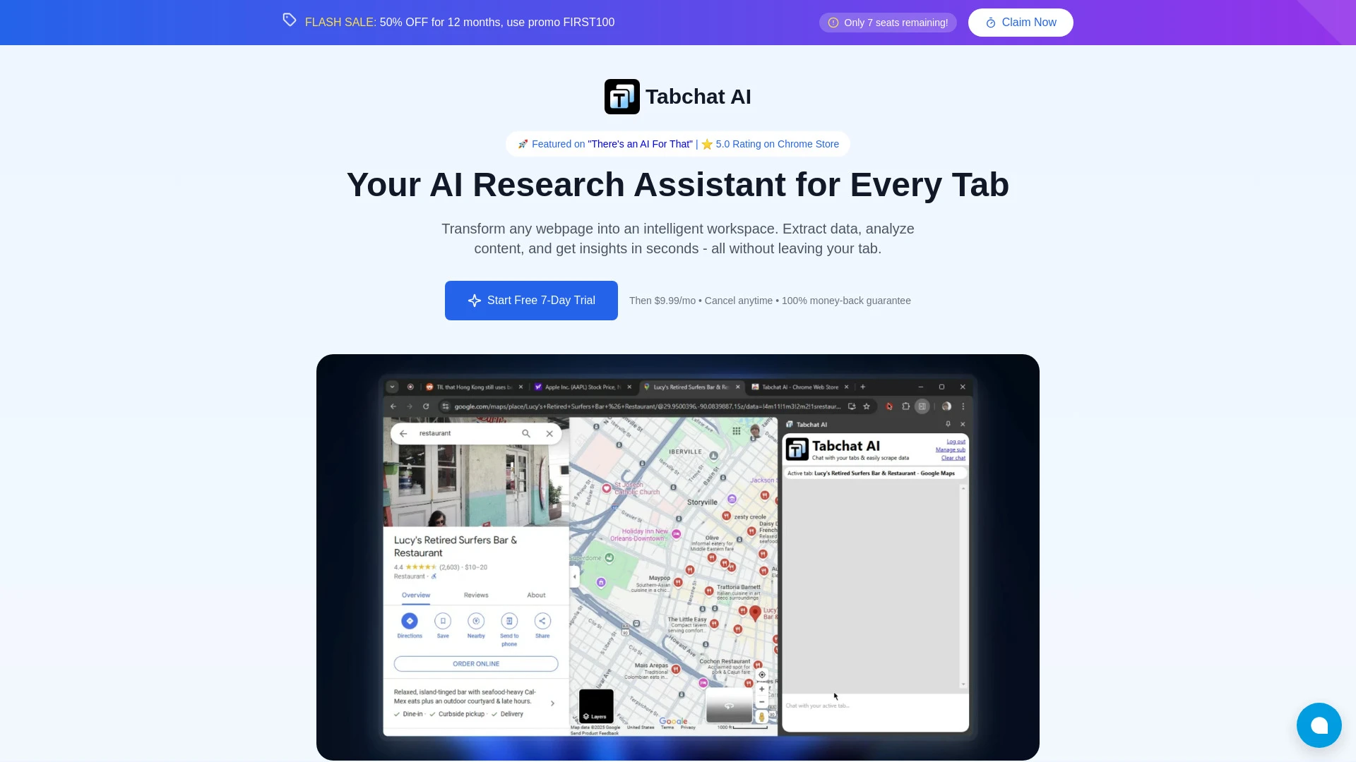Tabchat AI - AI Tool Ocean