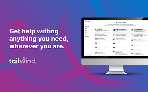 Tailwind AI Chrome Extension - Chrome Extension - AI Tool Ocean