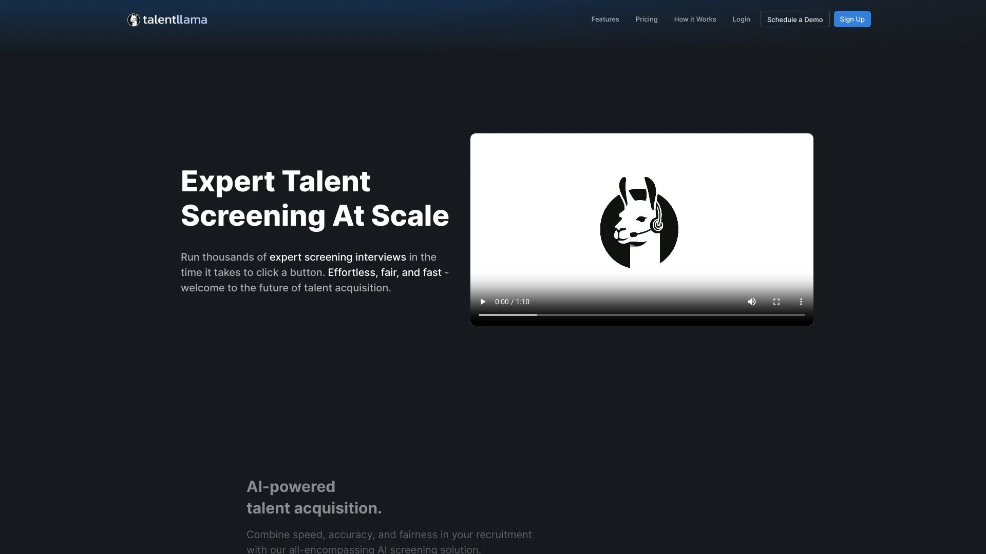 Talent Llama - AI Tool Ocean