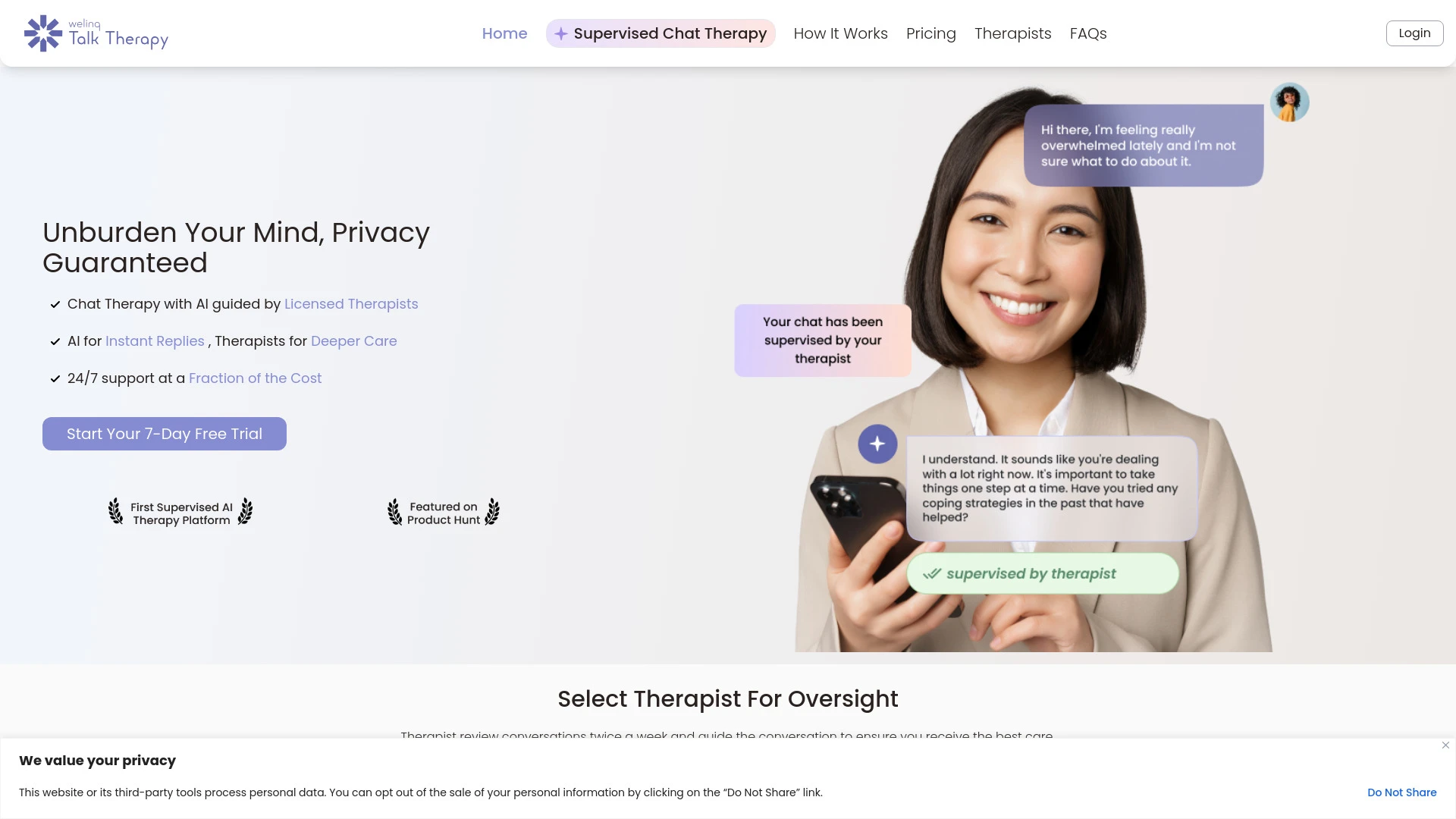 Talk Therapy - AI Tool Ocean