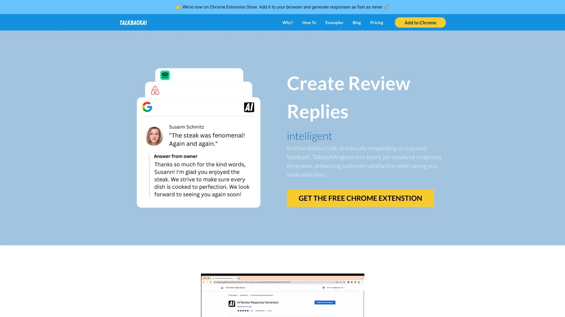TalkbackAI - AI Tool Ocean