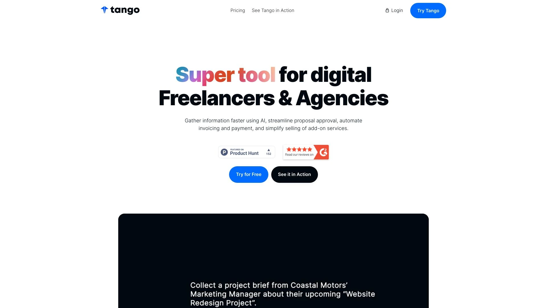 Tango - AI Tool Ocean