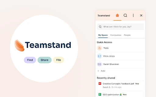 Teamstand - Chrome Extension - AI Tool Ocean