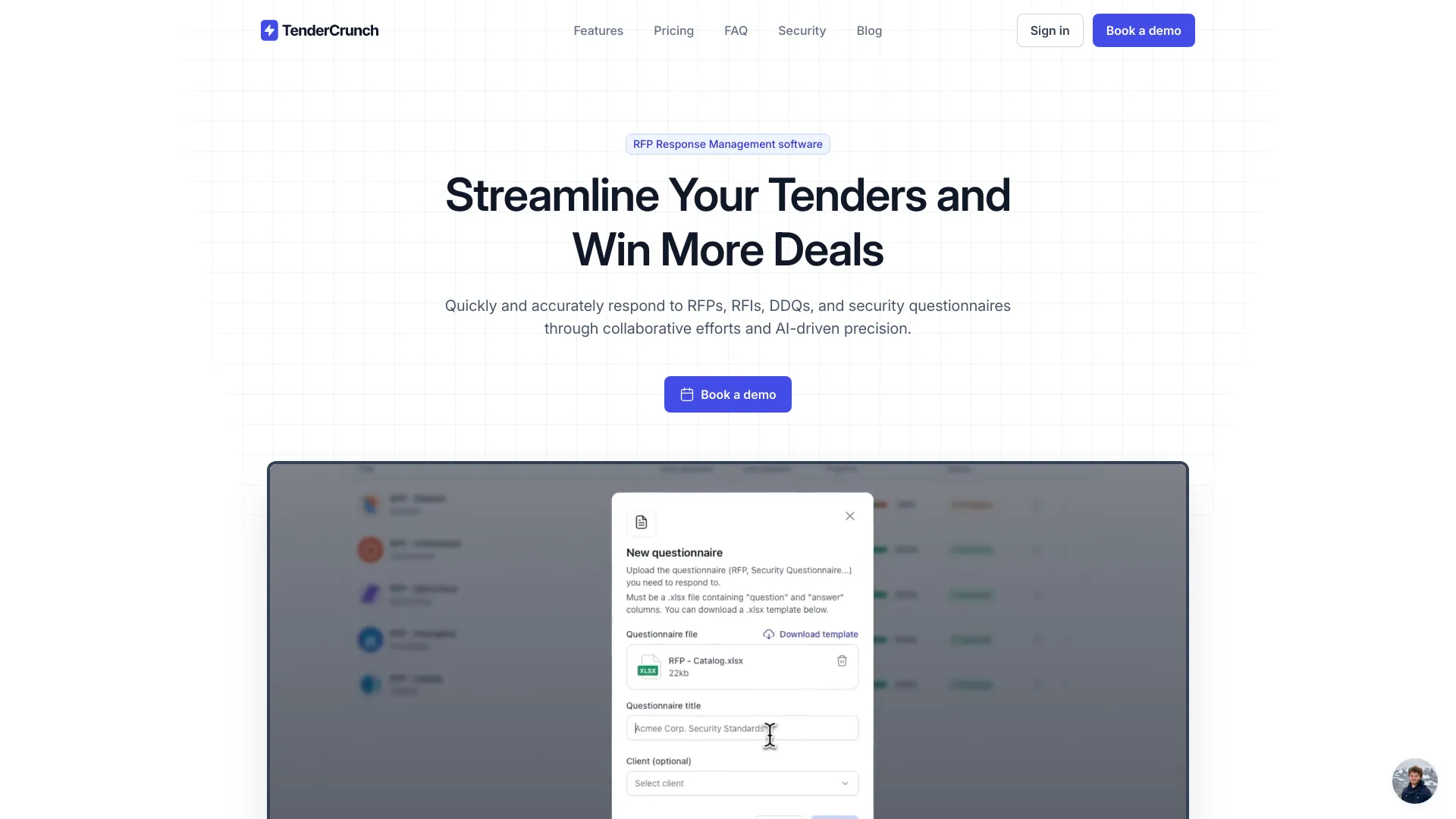 TenderCrunch - AI Tool Ocean