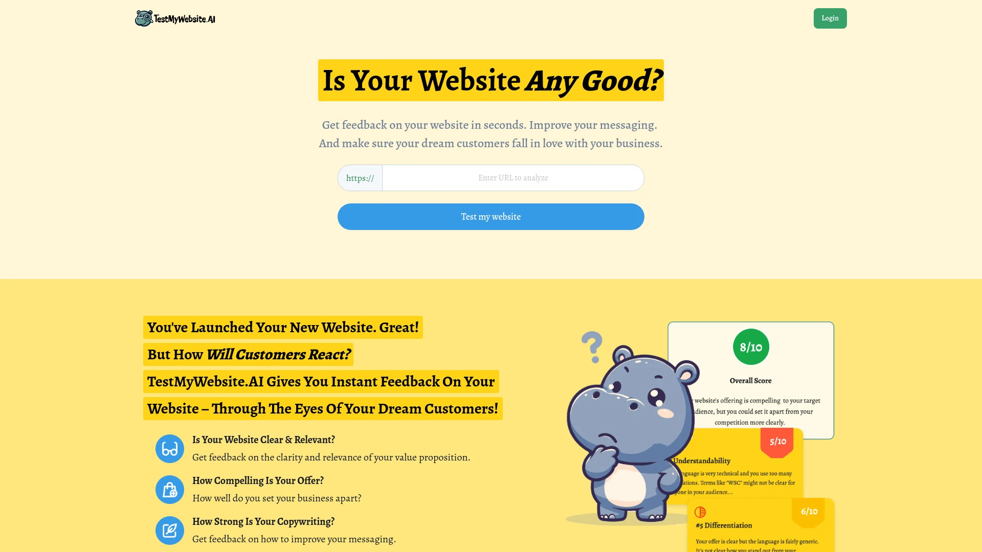 TestMyWebsite.AI - AI Tool Ocean
