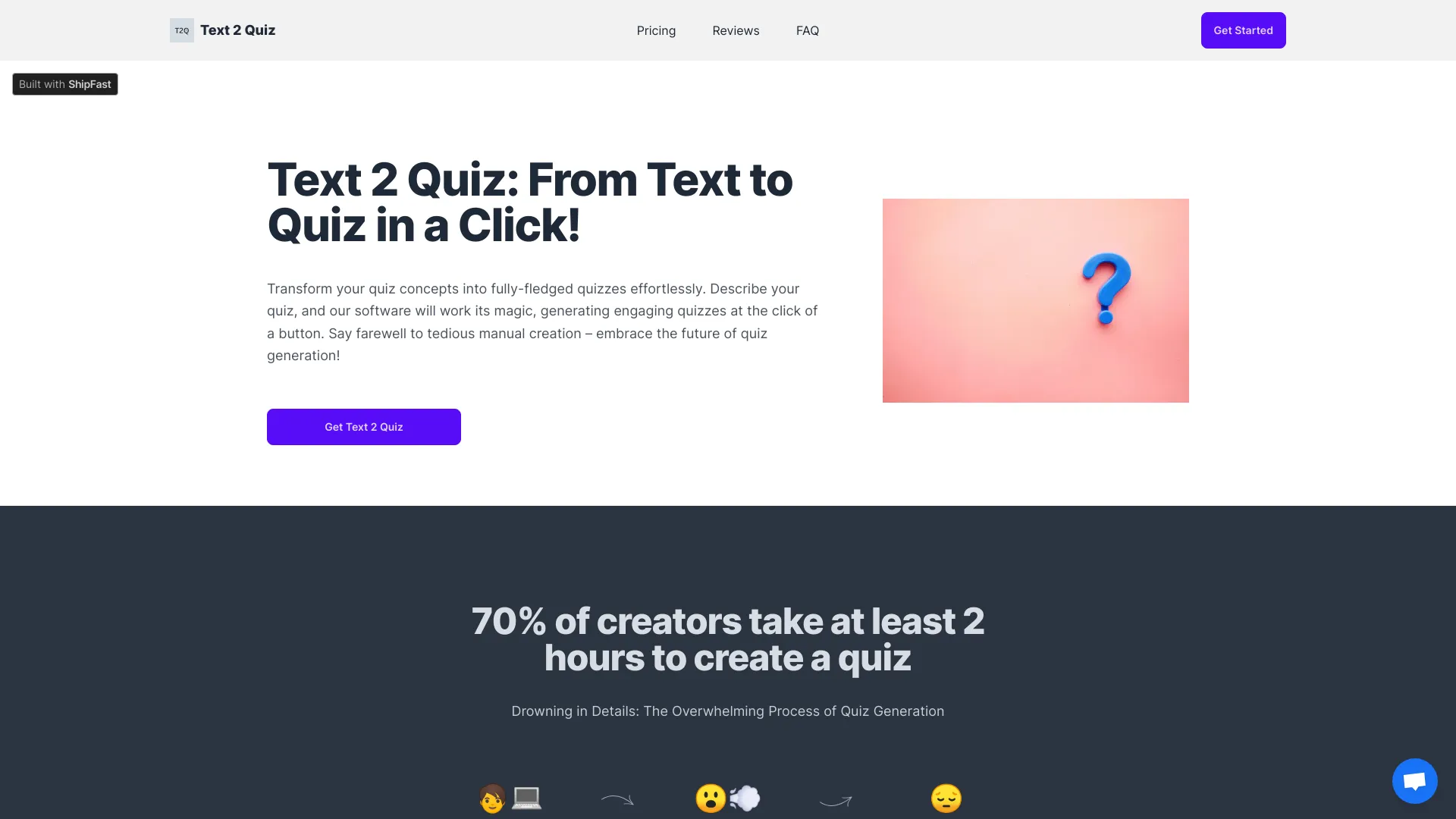 Text 2 Quiz - AI Tool Ocean