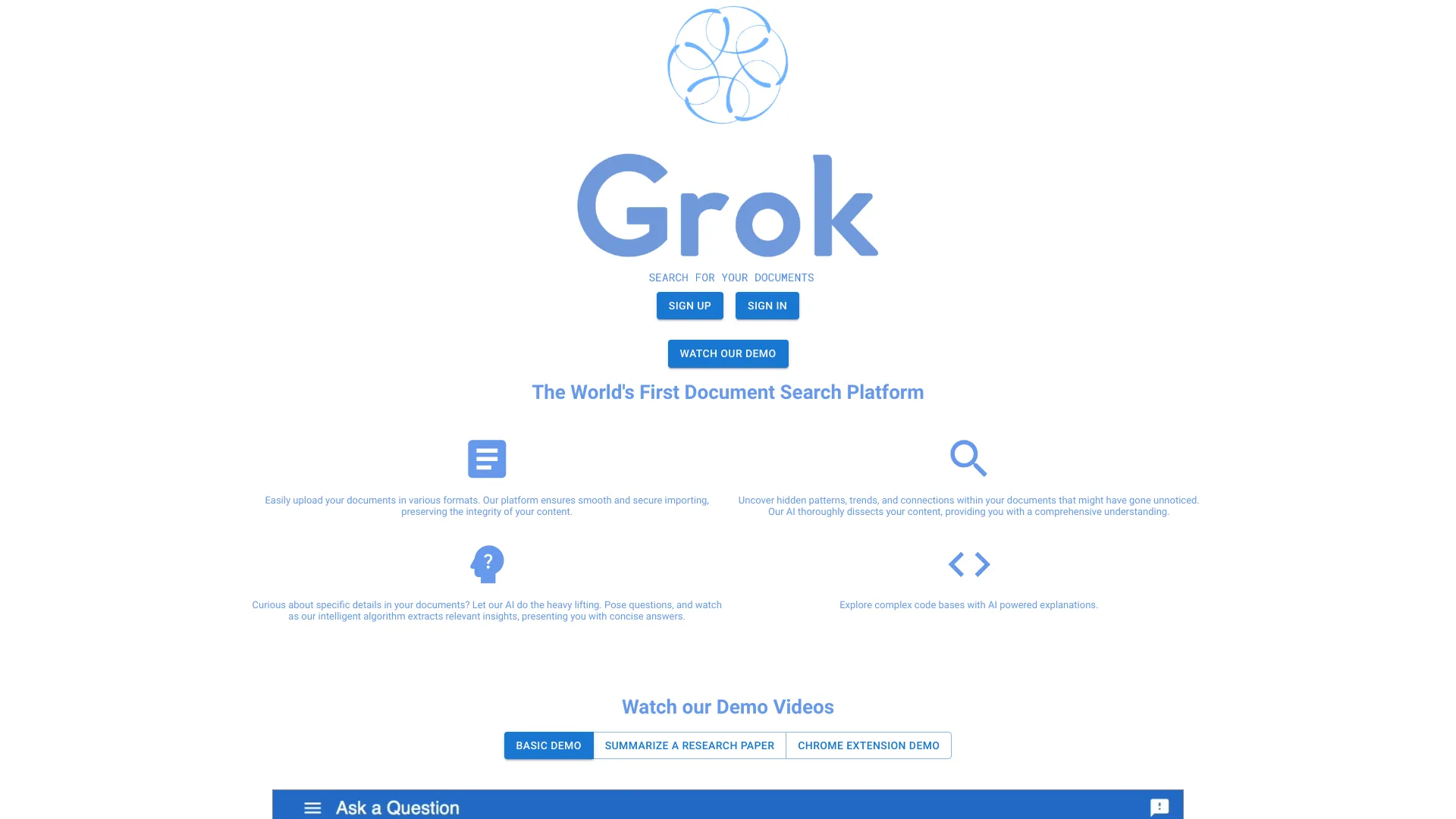 The Grok App - AI Tool Ocean