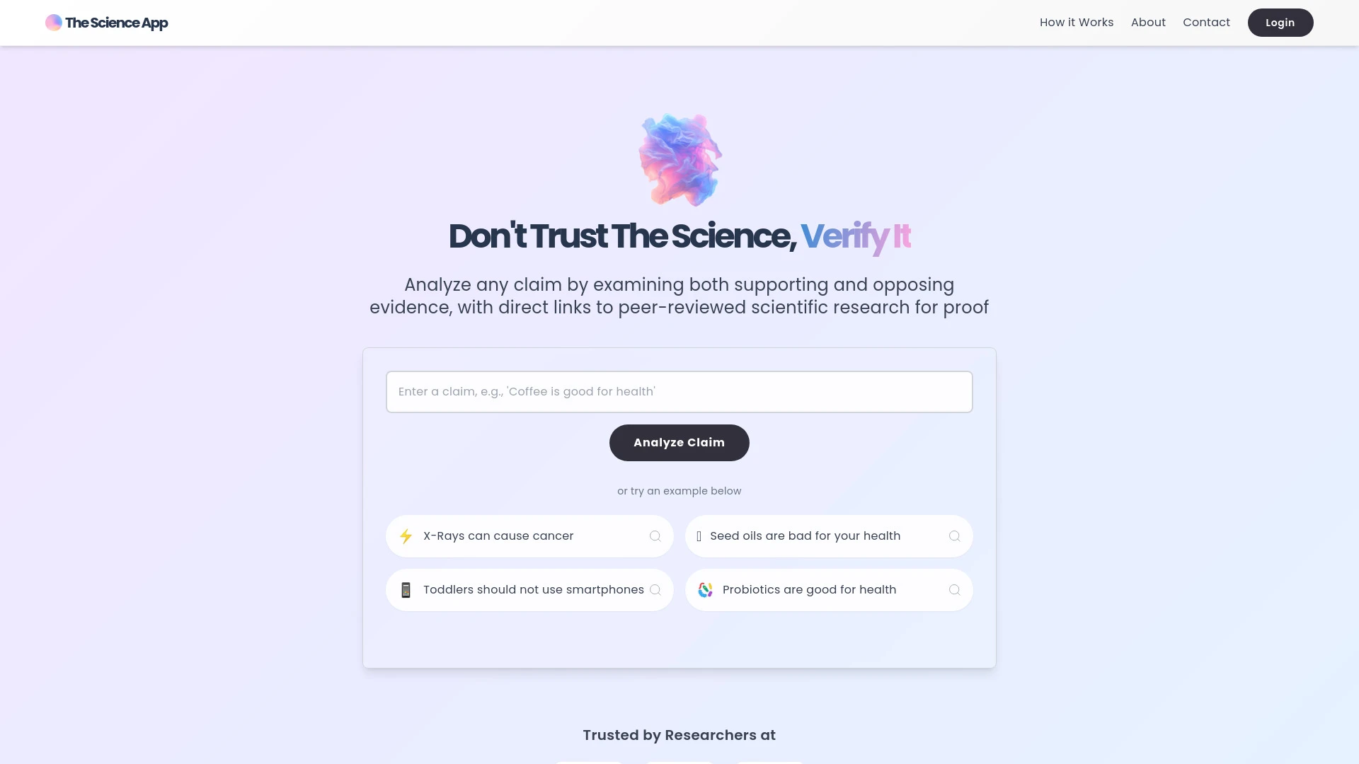 The Science App - AI Tool Ocean