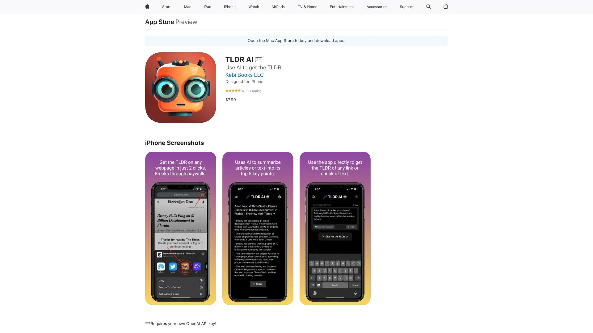 TLDR AI - AI Tool Ocean