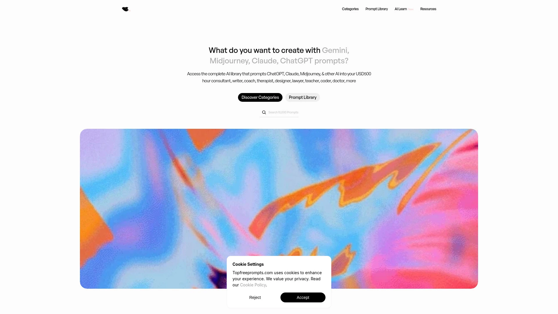 Topfreeprompts.com - AI Tool Ocean