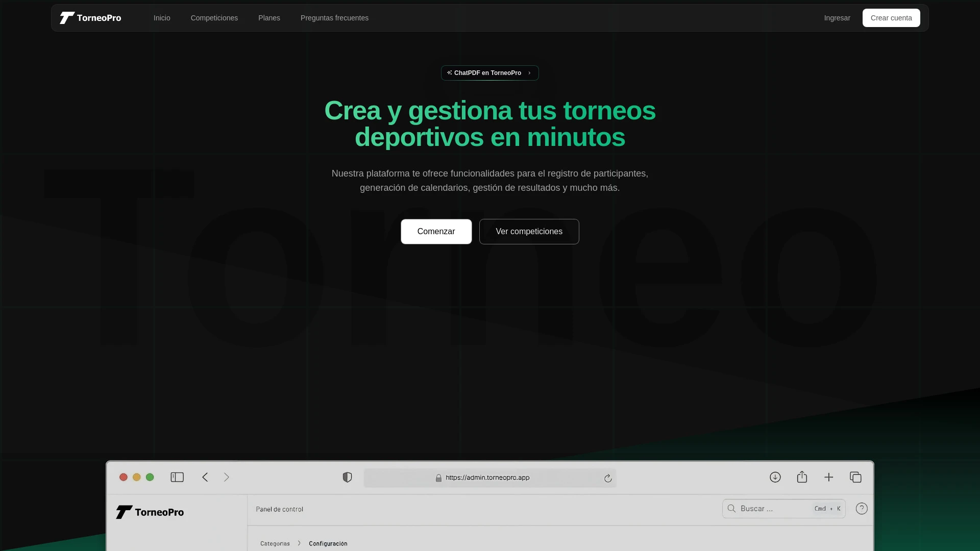 TorneoPro - AI Tool Ocean