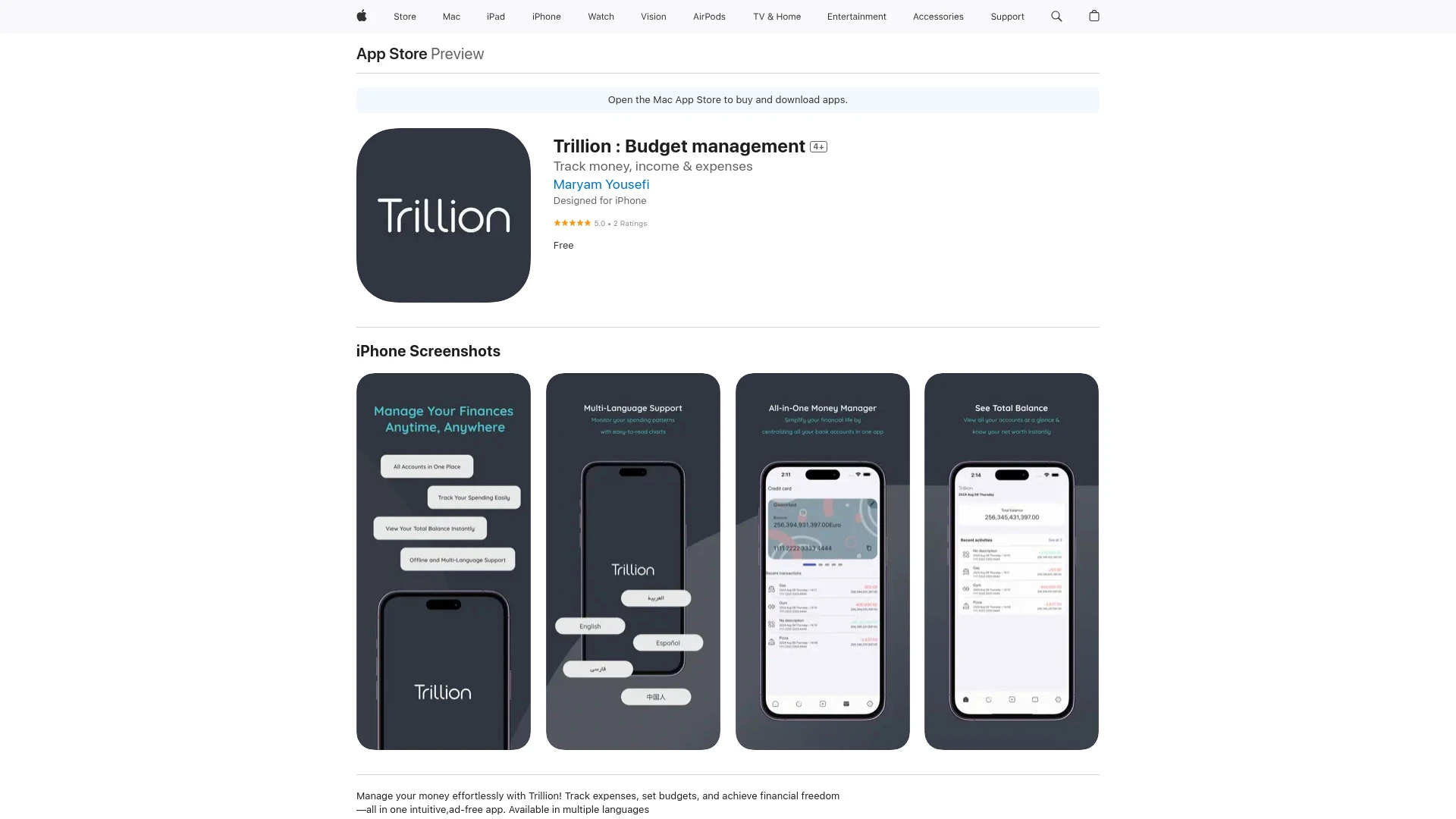 Trillion - AI Tool Ocean