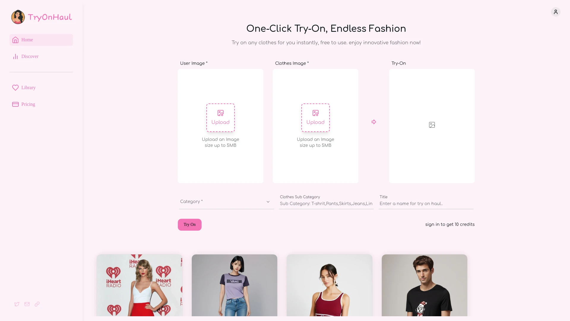 TryOnHaul - AI Tool Ocean