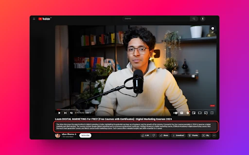 TubeInsight - Chrome Extension - AI Tool Ocean