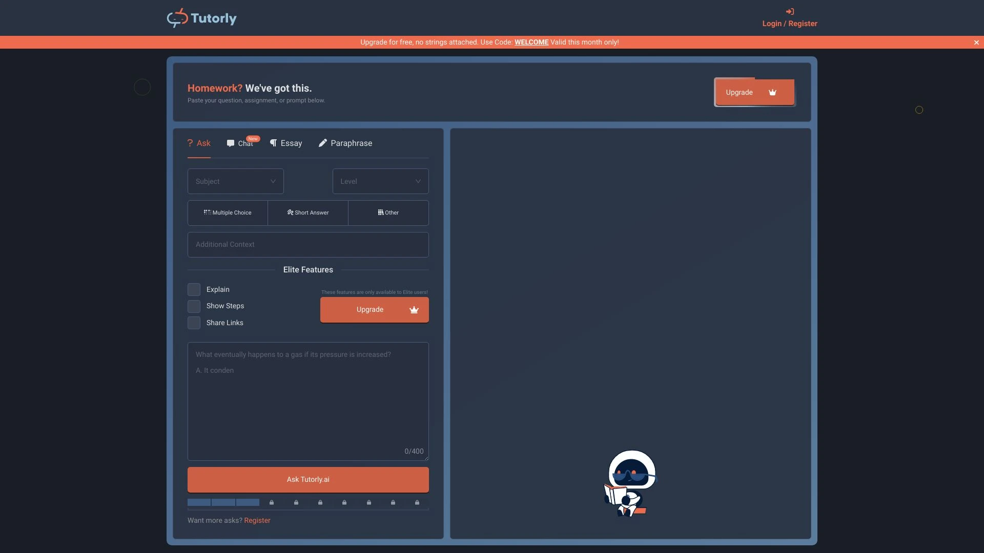 Tutorly.ai - AI Tool Ocean