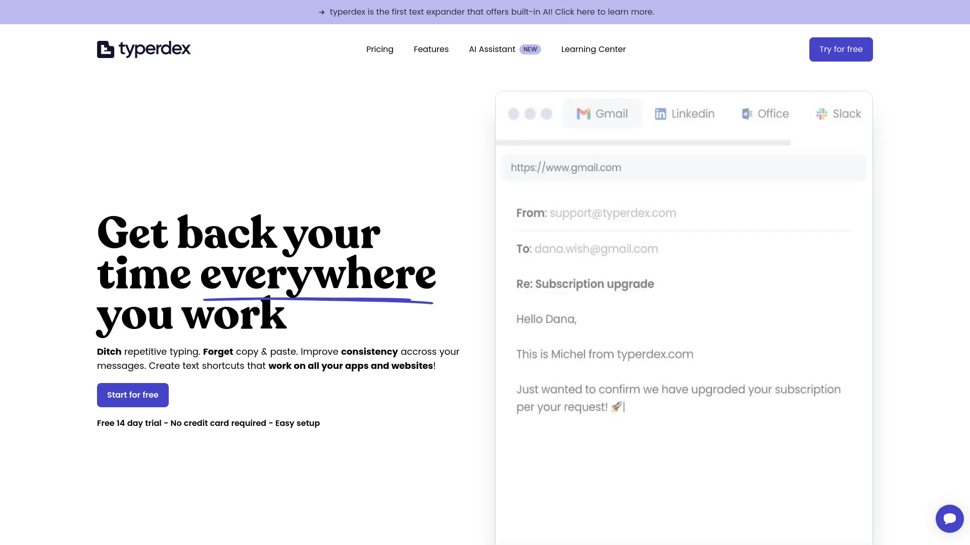 Typerdex - AI Tool Ocean