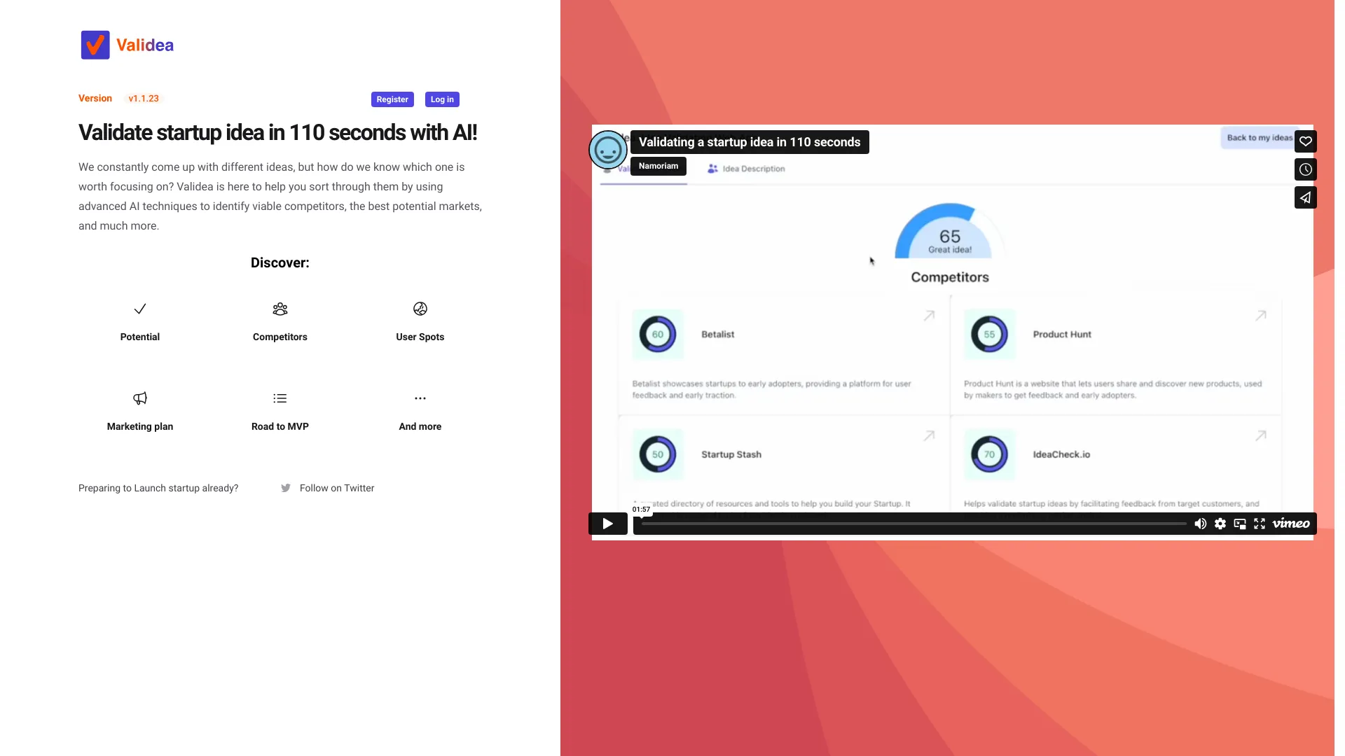 Validea - AI Tool Ocean