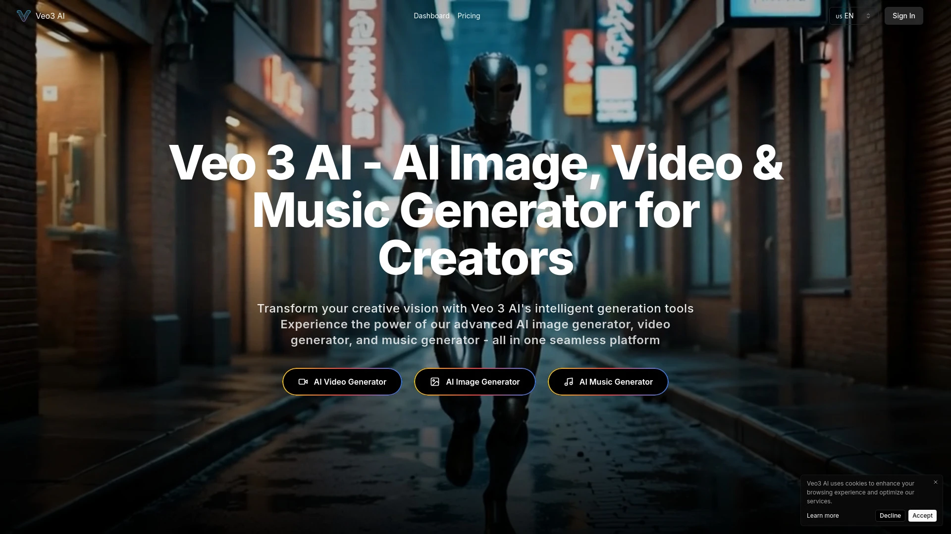 Veo 3 AI - AI Tool Ocean