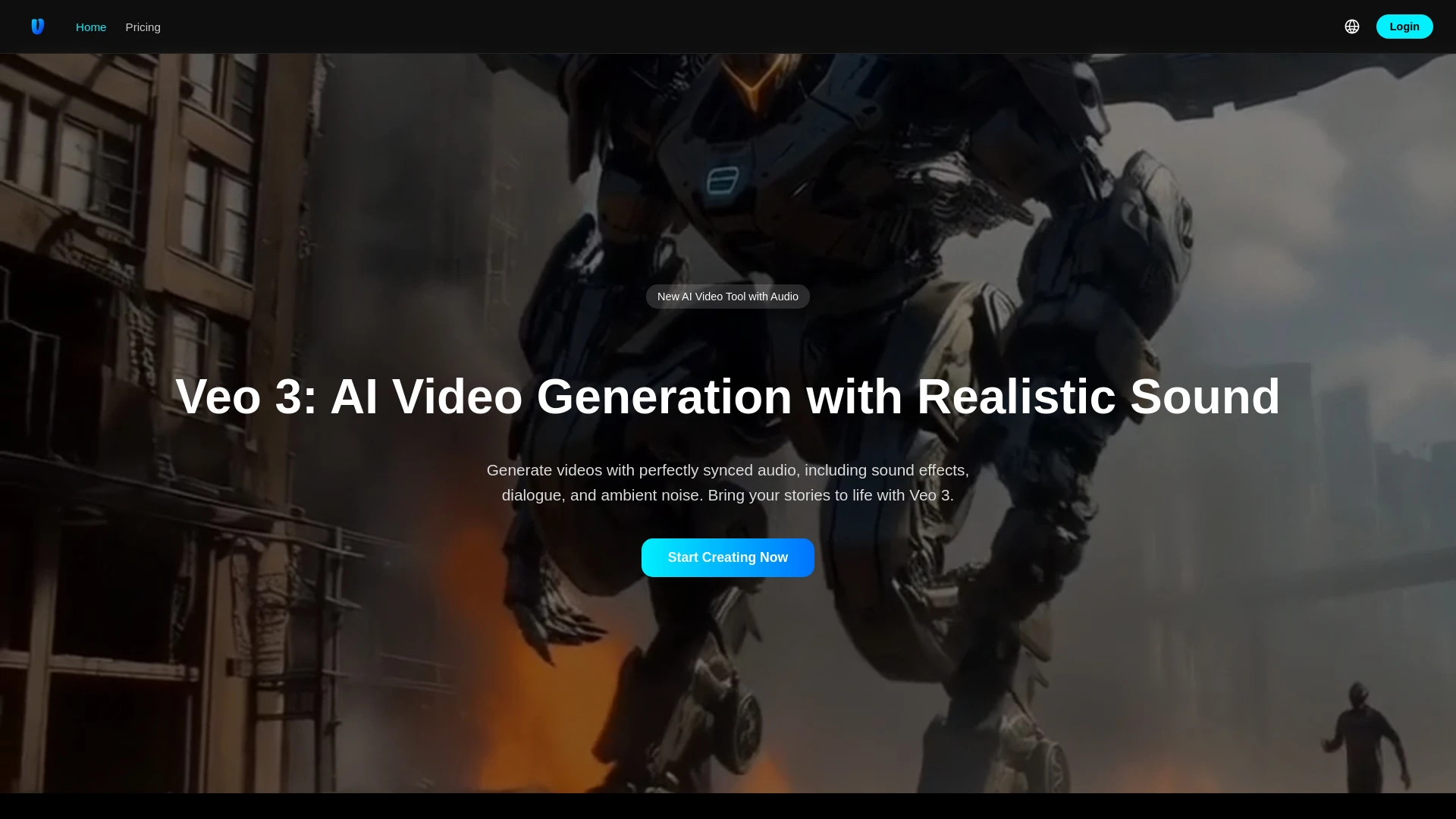 Veo 3 video generator - AI Tool Ocean