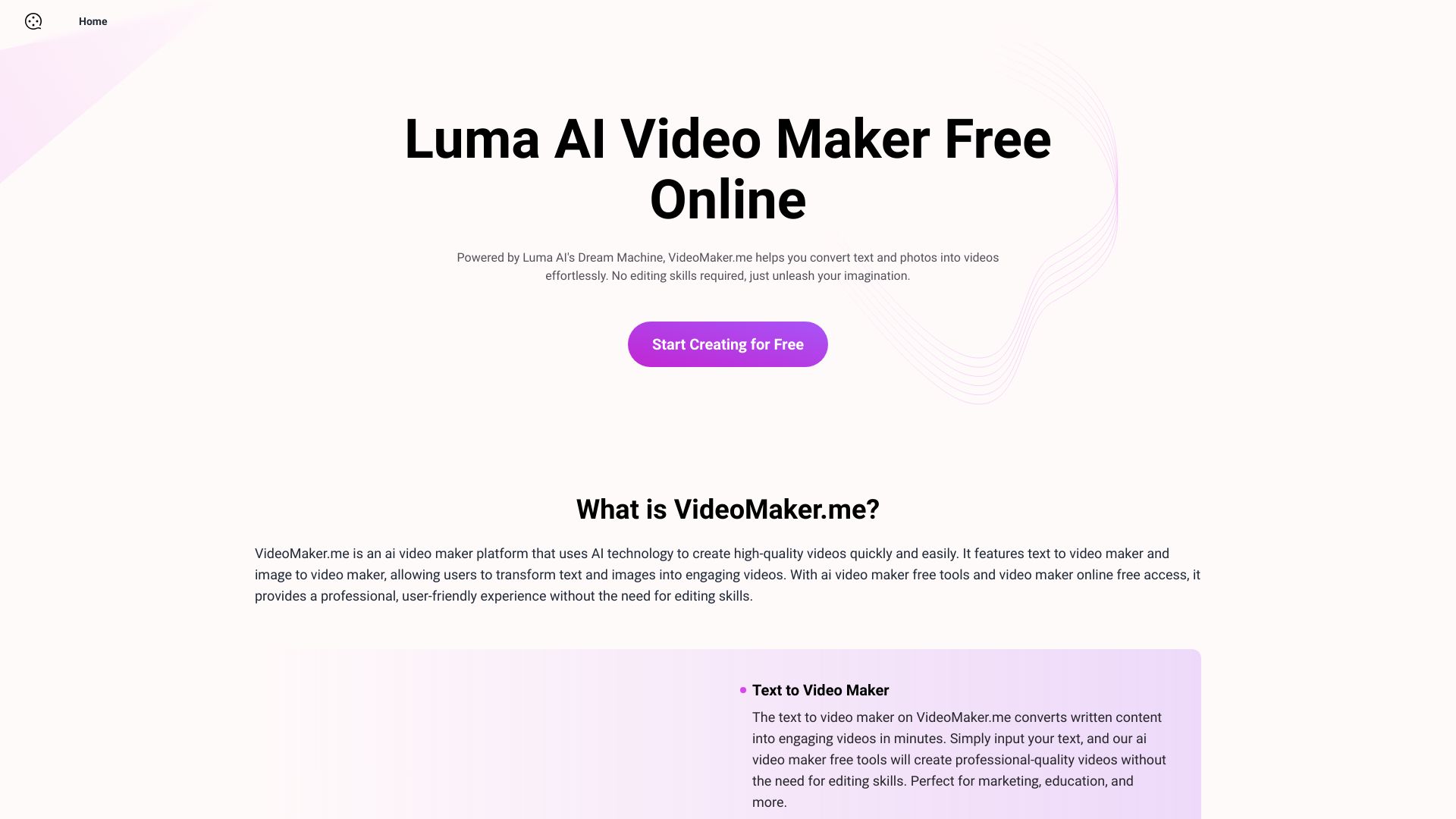 VideoMaker.me - AI Tool Ocean