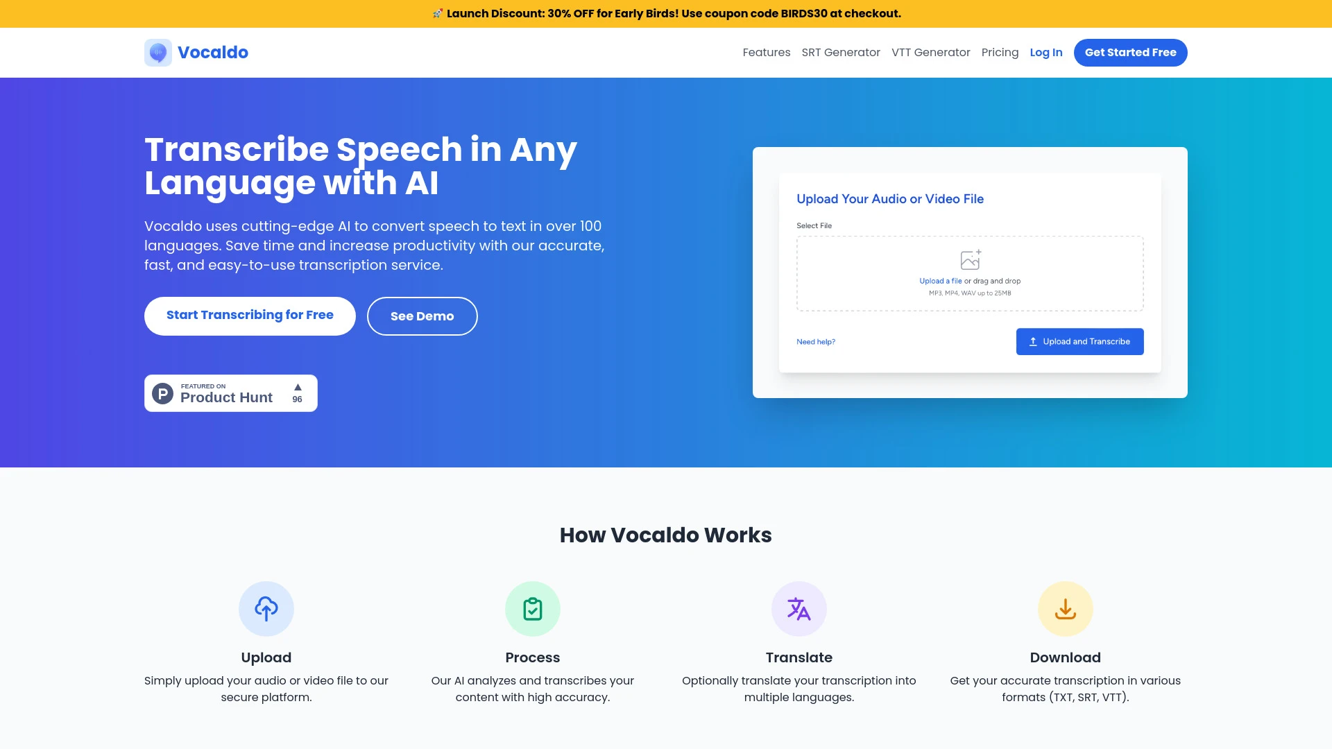 Vocaldo - AI Tool Ocean