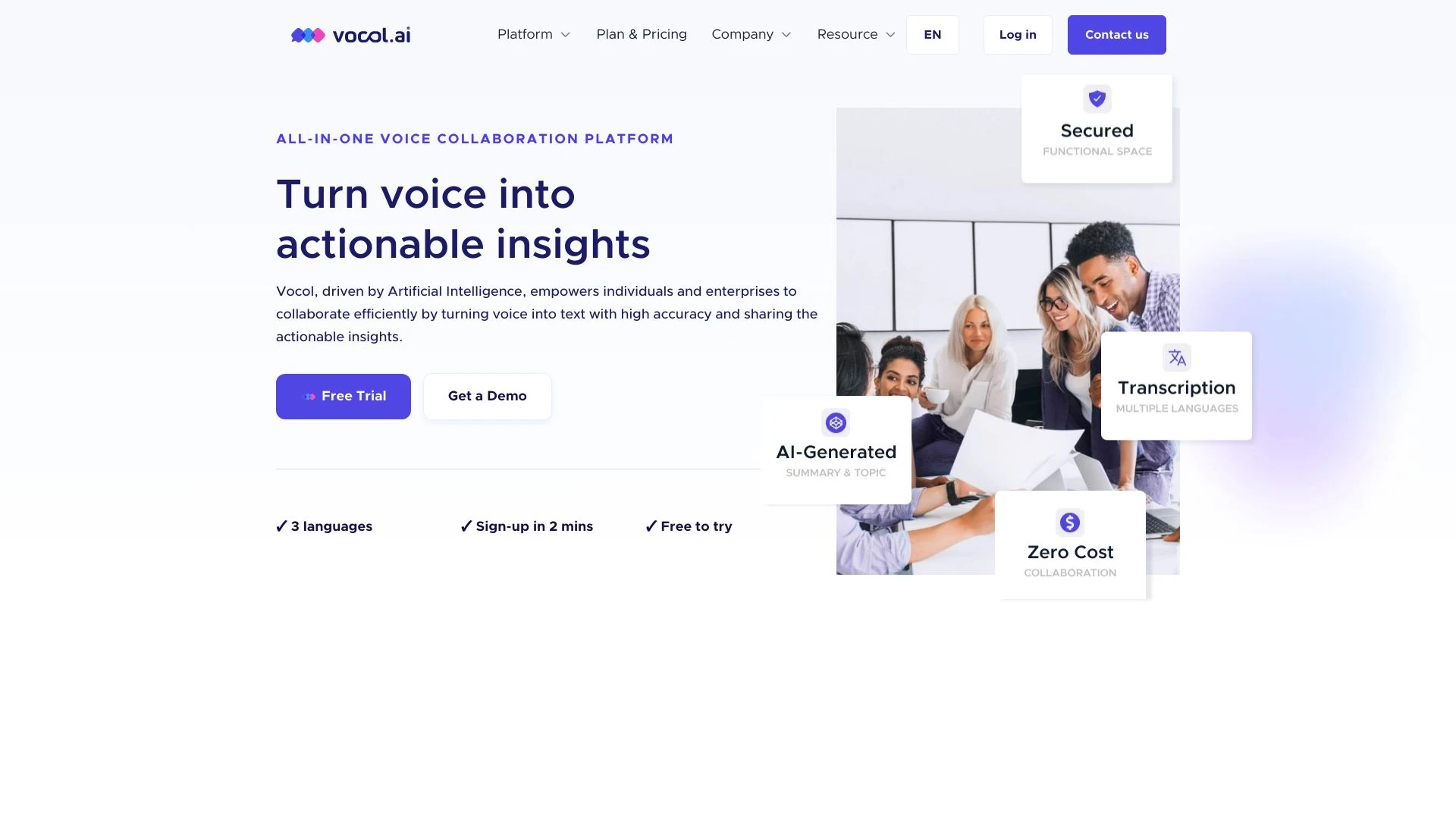 Vocol AI - AI Tool Ocean