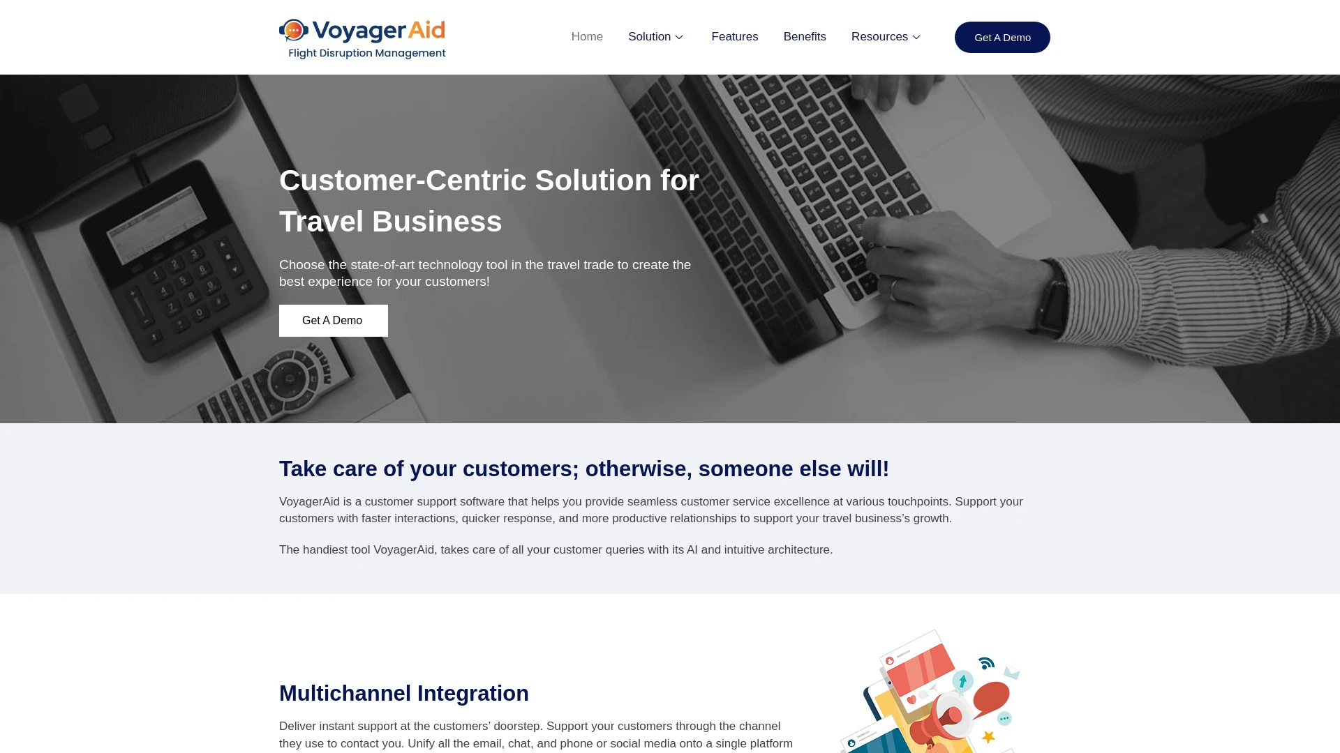 VoyagerAid - AI Tool Ocean