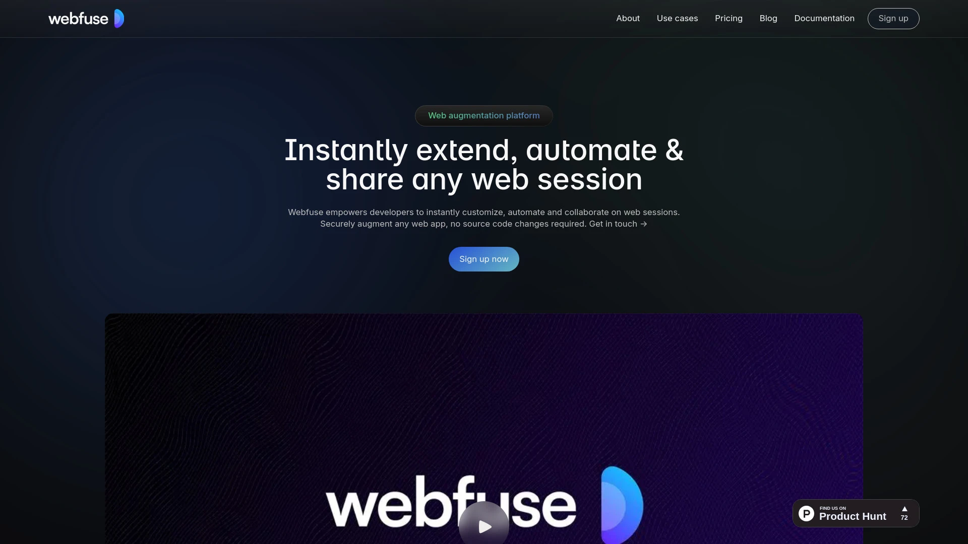 Webfuse - AI Tool Ocean