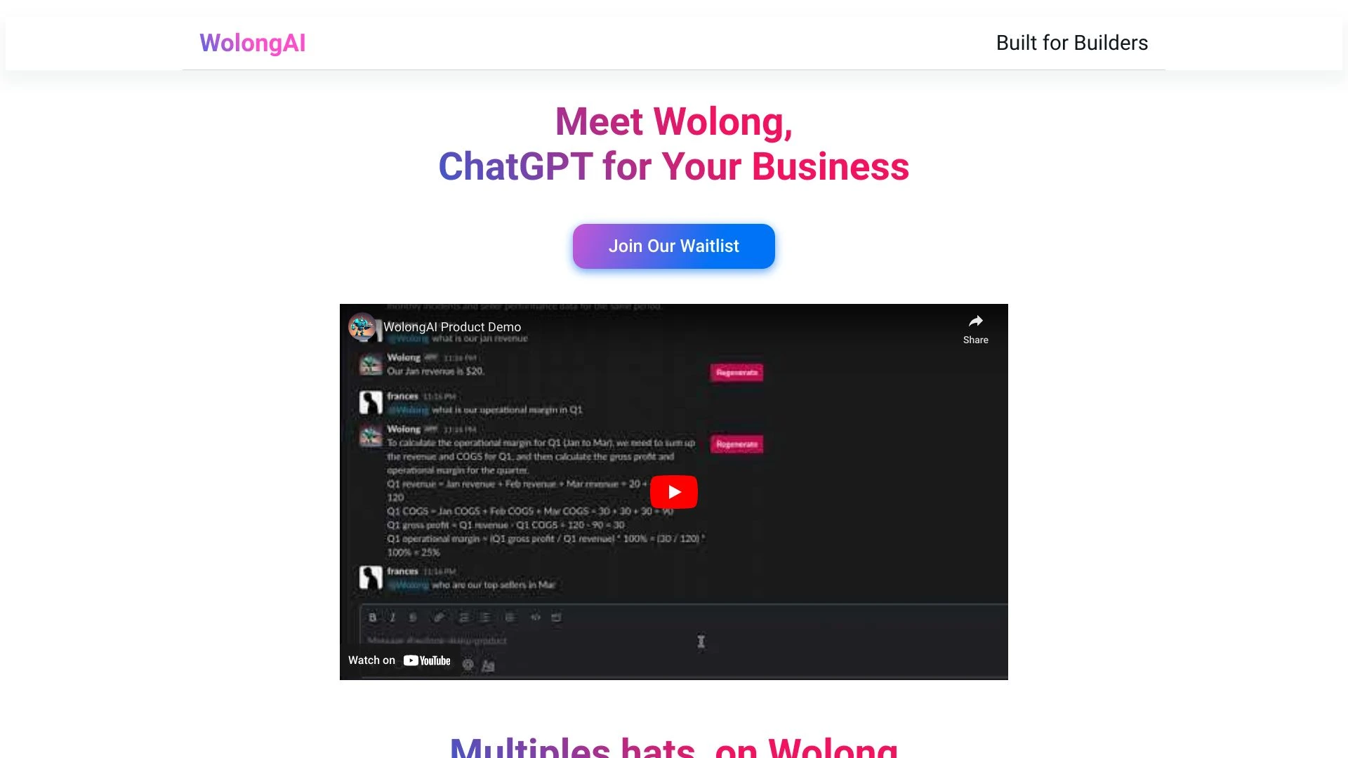WolongAI - AI Tool Ocean