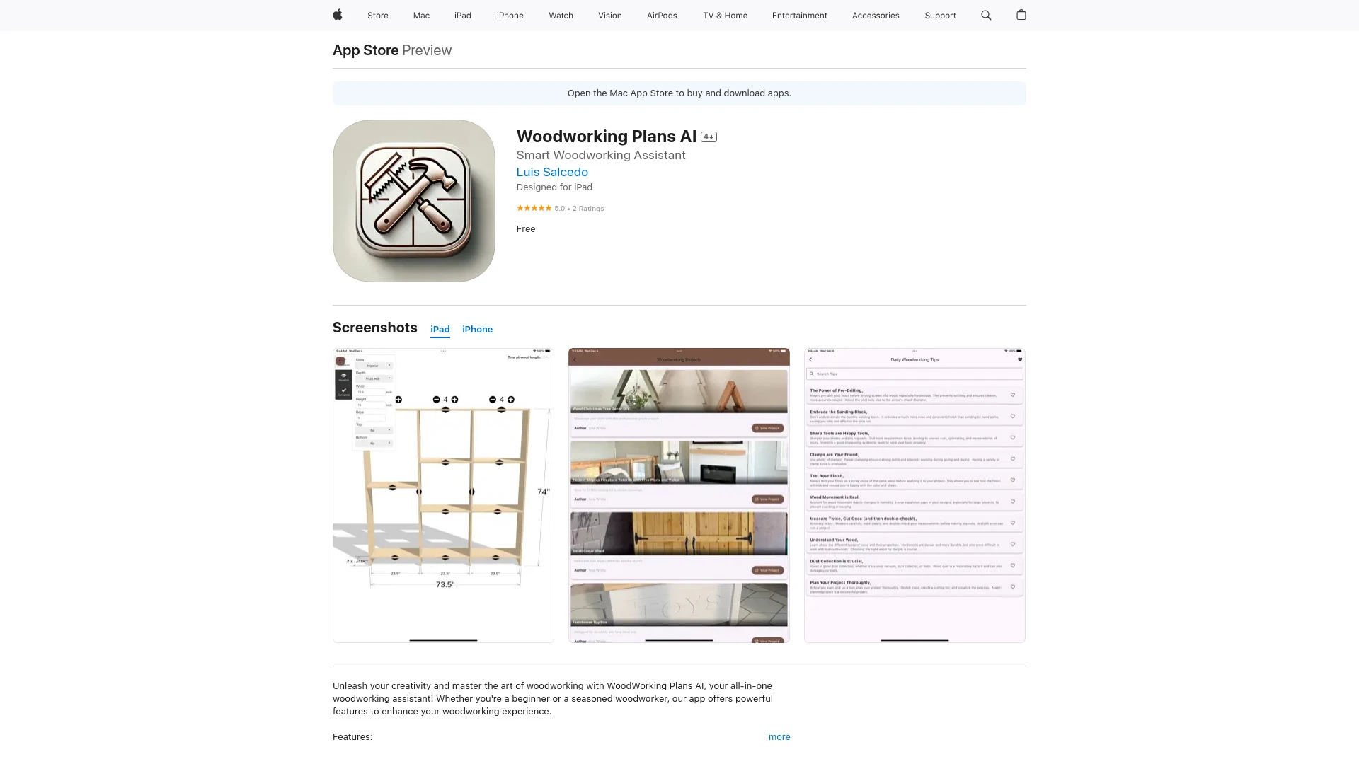 Woodworking Plans AI - AI Tool Ocean