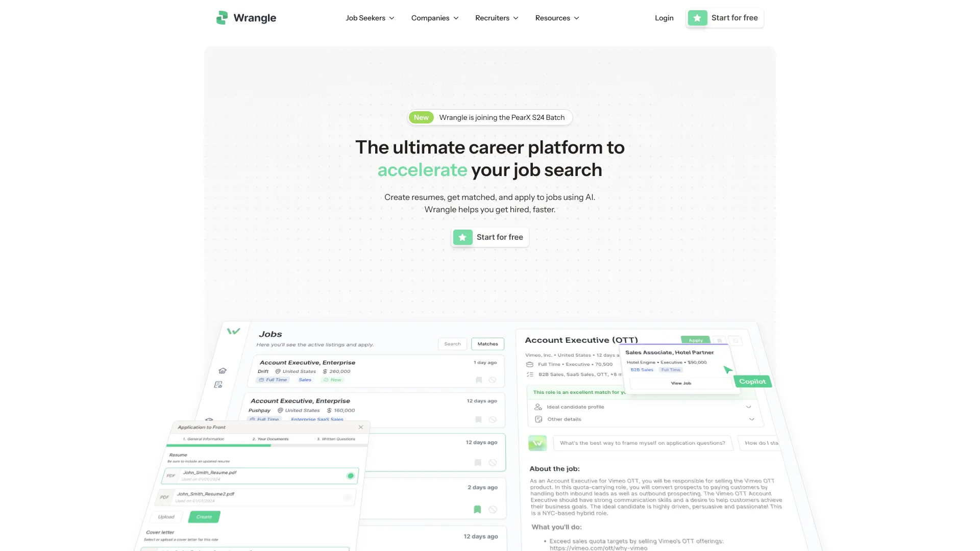 Wrangle - AI Tool Ocean