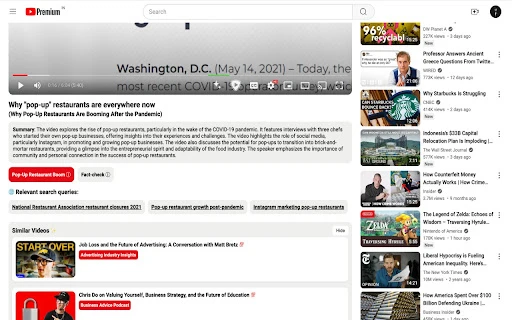 YouTube Video Enhancement Tool - Chrome Extension - AI Tool Ocean